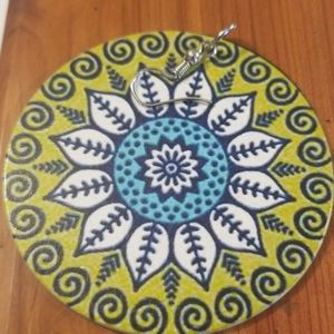 Wooden earrings